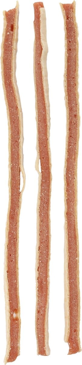 Flamingo Hapki Chicken + fish strips 100% tasty Uw kat zal hier van houden 50 gr . Voor katten en kittens vanaf 4 maanden