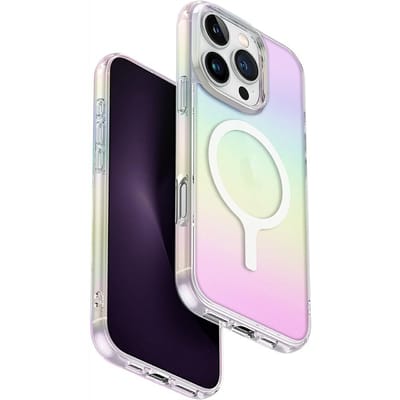 UNIQ Iridescia Magclick Charging Case for iPhone 16 Pro - Multicolor