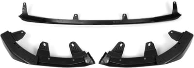 Velocity SplitterLip - Voorbumper - Carbon Look - Voor BMW 2 Serie G42 220i/230i/M240i (2022-2024) - Auto Accessoires
