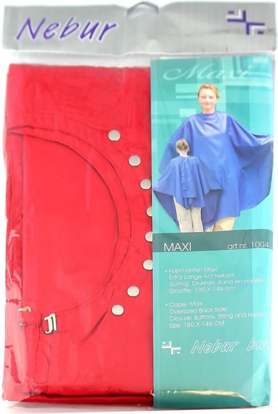 Nebur - Kapmantel Maxi - Bright Red