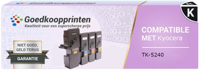 Huismerk Kyocera TK-5240 toner cartridge Multipack
