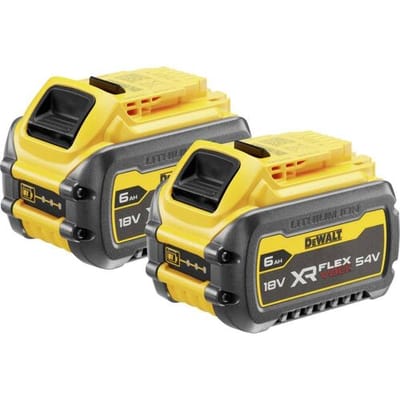 DEWALT DCB546T2-XJ Gereedschapsaccu 54 V 6.0 Ah Li-ion