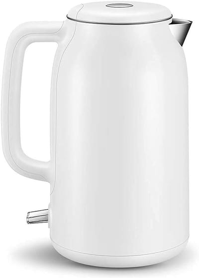 Elektrische Waterkoker - Boiler Heet Water - Snel Water Koken - Anti-broei Deksel - 1.8 Liter - Wit