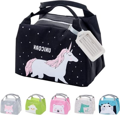 Isolerende Lunchtas voor Kinderen, Multifunctionele Koeltas voor Meisjes, Ideaal voor School en Picknick