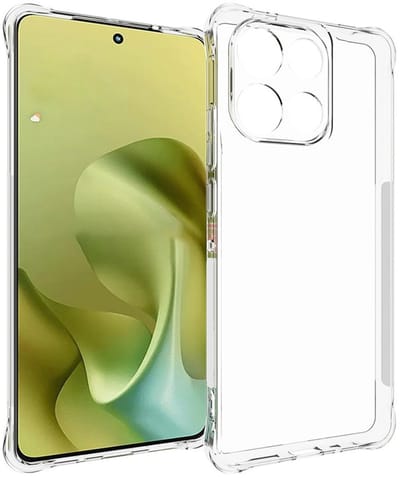 Coverup Hoesje - Geschikt voor Motorola Moto G86 Hoesje - Coverup TPU Back Cover met AirBag Corners - Transparant