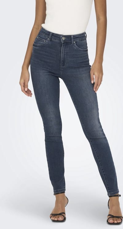 ONLY - ONLMILA HW SK ANK DNM BJ407 NOOS - Dames - Jeans