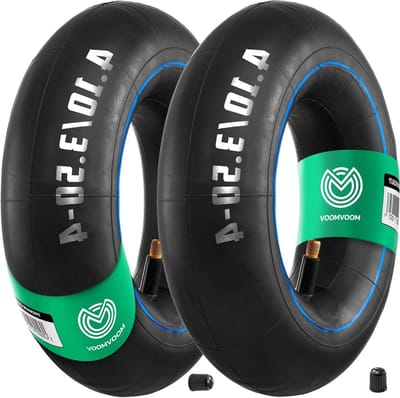 Binnenband Set - Reservebanden - Transport Kar - Butylrubber Materiaal - 4 Inch Velg - Zwart