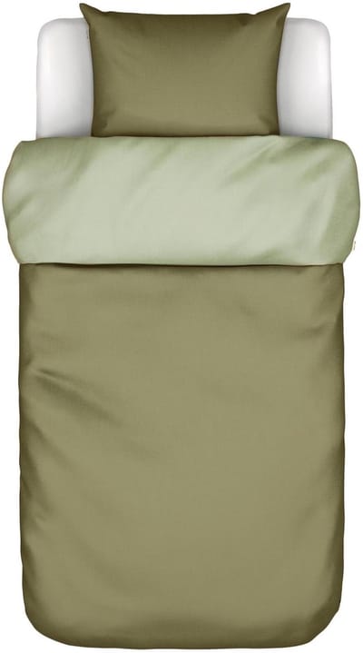 Marc O'Polo Erla Dekbedovertrek Mosgroen - Eenpersoons – 140x200/220 cm