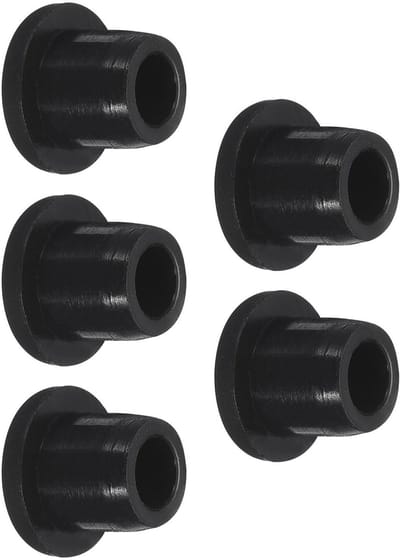 Dailygoods- Knopplug 5 Stuks - Waterdichte Rubber - Temperatuurbestendig tot 250 °C - Eenvoudig te Installeren - Stevig en Duurzaam - Hoogwaardig Siliconenrubber - Rubberen Stop