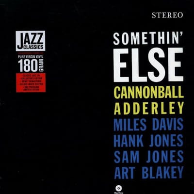 LP Plaat CANNONBALL ADDERLEY - Somethin' Else 771706 WaxTime 2011 Europa Jazz