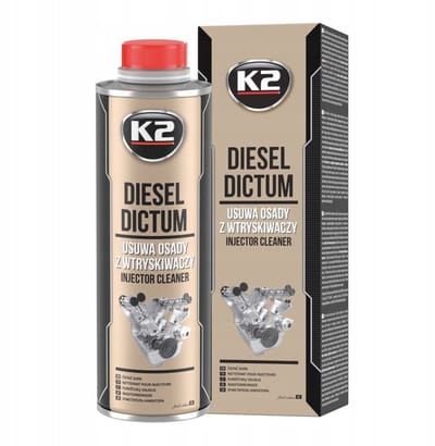 K2 Diesel Dictum - Diesel Motor Reiniging - 500ml - Injector Reiniger - Brandstofsysteem Beschermer