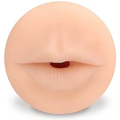 Self Lubrication Masturbator Mondje - Flesh