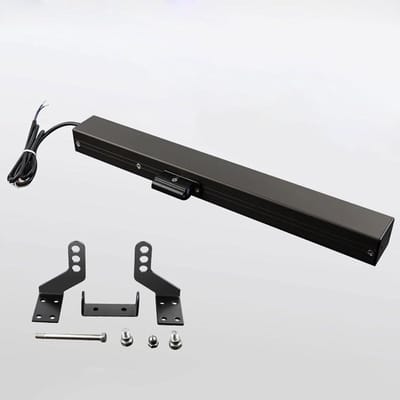 Automatische raamopener - Gemotoriseerde opener - Ramen openen - Afstandsbediening - 300-1000 mm slag - Zilverkleurig