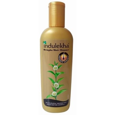 Indulekha Bringha Haarolie Reiniger, 200ml Fles