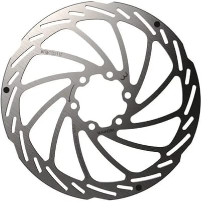 BBB Cycling Schijfrem PowerStop 6-gaats Remschijf BBS-112 - Zilver - 160 mm