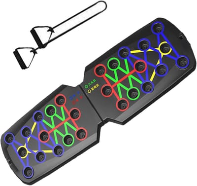 Antislip Push-up Board - Fitness Board Oefenbord - Spieropbouw Thuis - Automatische Teller - 61 x 18 x 10 cm