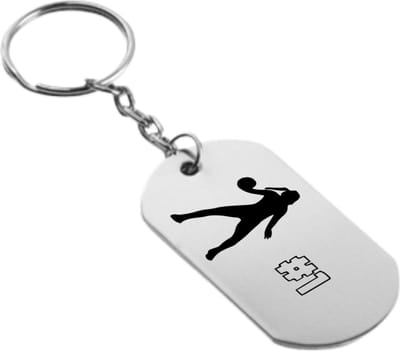 Akyol - handbal sleutelhanger - Handbal - familie vrienden handbal spelers - cadeau - 54 x 29mm