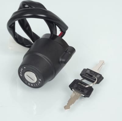 Neiman-contactslot met sleutel voor Yamaha 125 DTMX motorfiets, 4 draden / 2a6-82508-20, nieuw