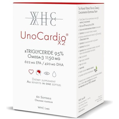 Unocardio X2 60 Softgels