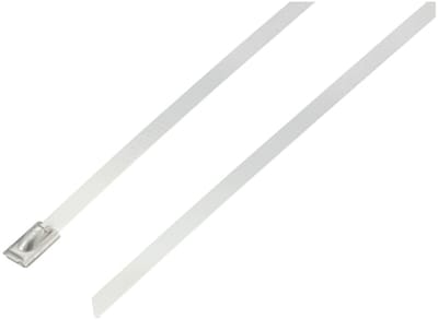 Wurth - Kabelbinder KBL INOX RVS AISI 304 - Kabelbinder KBL INOX gemaakt van RVS AISI 304 V2A met kogelsluiting x 50 st Lengte 201 mm