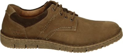 Josef Seibel - RUBEN 02 - Vrije tijdsschoenenHeren veterschoenHeren sneakersCasual - Kleur: Cognac - Maat: 46
