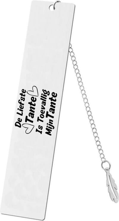 Akyol - tante boekenlegger - Tante - de liefste tante is toevallig mijn tante - verrassing - cadeautje - geschenk - familie