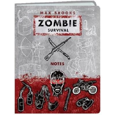 Zombie Survival Notes Mini Journal - Max Brooks