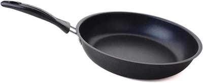 Koekenpan - Koekenpan met antiaanbaklaag - Thuis koken - Honingraat textuur - 20 cm - Zwart