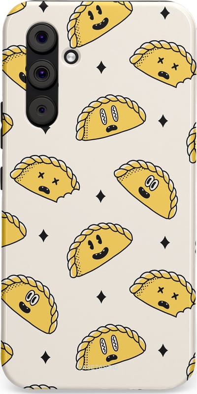 Casetastic Hoesje Geschikt voor Samsung A54 (5G) - Stijlvolle Beschermende Duo-layer Case - Pastei gerei