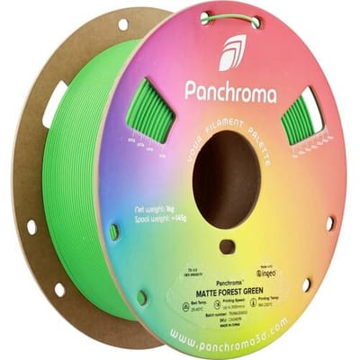 Polymaker CA04019 Panchroma™ Matte Filament PLA kunststof Mat, Gering kunststofgehalte 1.75 mm 1000 g Forest Green, Groen 1 stuk(s)