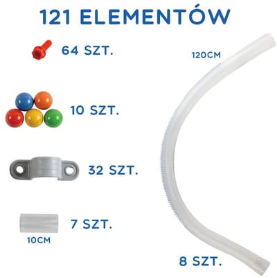 Masterkidz Stemboard-buissysteem 121-delig