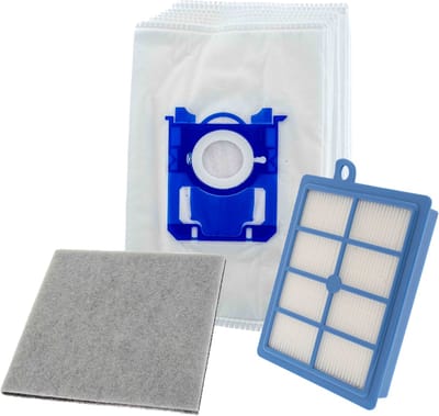 Kleanburg® - Geschikt voor Philips Performer Silent - Onderhoudsset - 10 Stofzuigerzakken - 1 HEPA-filter - 1 Motorfilter