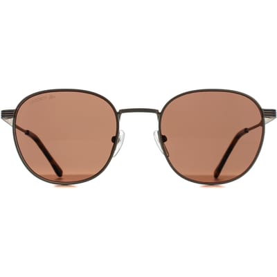 Lacoste L251S 710 semi mat goud bruine zonnebril