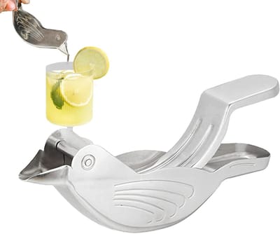 Citroenpers Vogel - Citruspers Handpers - Sap Extraheren - Roestvrij Staal - 115 cm - Meerkleurig