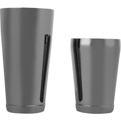 Bar Tool Roestvrij Staal Boston Shaker Cocktail Shaker Set Cocktail Tin Bartender BarwareZwart