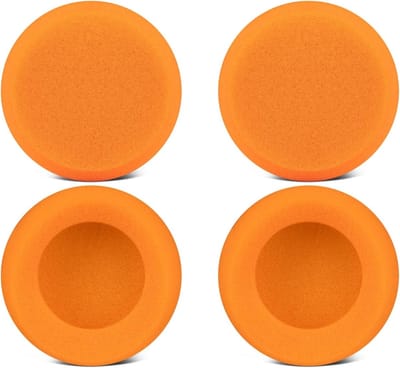 4 Stuks Vervangende Oorkussens voor Draadloze Retro Hoofdtelefoons, Zacht en Duurzaam Schuim voor Comfort en Geluidsisolatie
