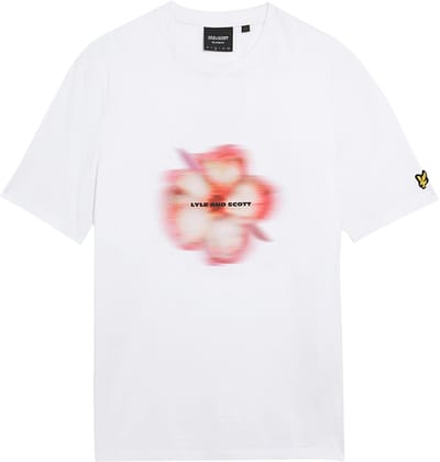 Lyle & Scott Motion Floral Graphic T-Shirt