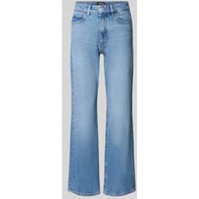 slim fit bootcut-jeans van katoenmix model 'PARKWAY-STR'