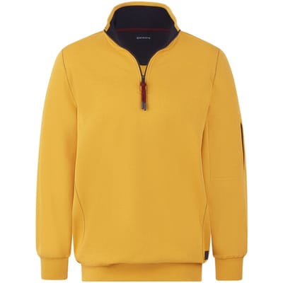 Babista herren Sweatshirt - 48/50 - geel - Plus Size