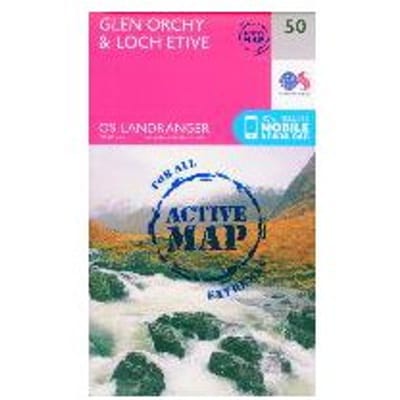 Glen Orchy & Loch Etive - Ordnance Survey