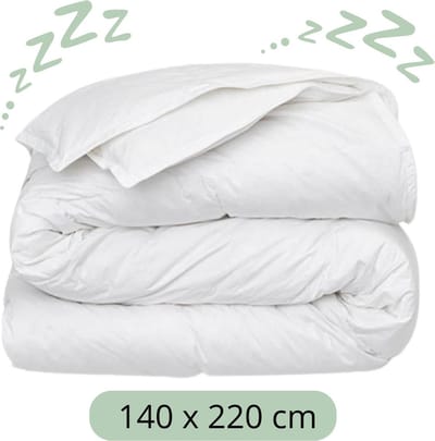 Sleeps Micro 4 Seizoenen Dekbed - Hotelkwaliteit - 140x220 cm - Anti Allergie - Comfort & Ademend - Eenpersoons - Zomerdekbed & Winterdekbed