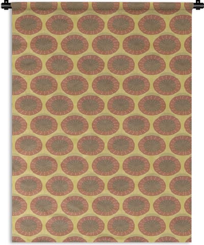 Wandkleed - Wanddoek - Zonnebloemen - Patroon - Zuid-Amerika - 150x200 cm - Wandtapijt