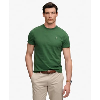 Superdry Sd &amp; co Logo Geborduurde T-shirt Green Grootte: S