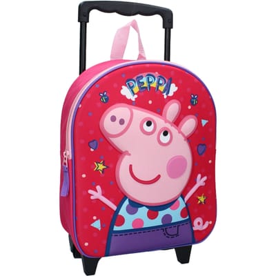 Peppa Pig 3D trolley rugzak