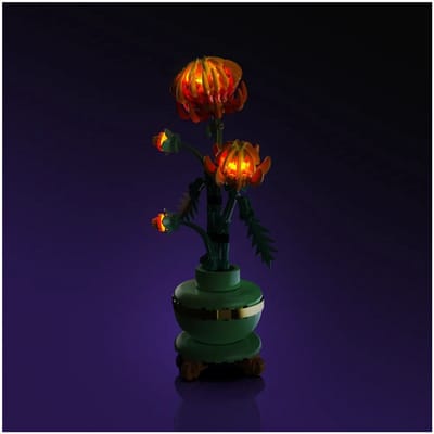 LMB 2.0 - Verlichtingsset geschikt voor LEGO® 10368 Chrysanthemum