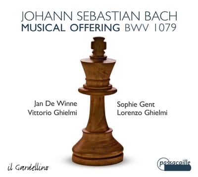 Il Gardellino, Jan De Winne, Sophie Gent, Vittorio Ghielmi, Lorenzo Ghielmi - J.S. Bach: Musical Offering BWV 1079 (CD)