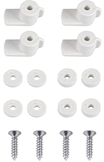 Insectenhor raamspanset accessoires - Eenvoudige montage voor raamsluitingen met schroeven