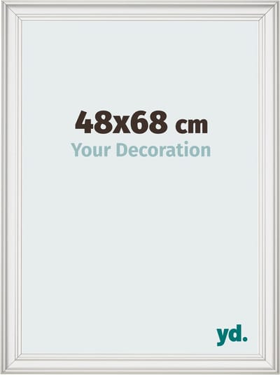Your Decoration - Fotolijst 48x68 cm - MDF - Wit Geveegd - Lazio