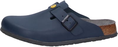 Birkenstock Boston ESD Heren Werkklompen Blue Regular-fit |  Blauw | Leer | Maat 40