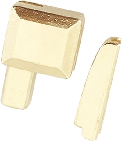 Metalen Rits Onderdelen - Rits Reparatie Set - Kleding Maken - Praktisch en Duurzaam - 20 Sets - Licht Goud